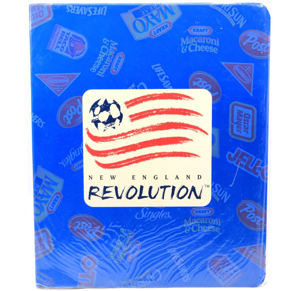 New England Revolution Vintage 90s Kraft Notebook